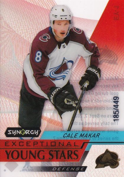 insert karta CALE MAKAR 20-21 Synergy Exceptional Young Stars Gold /449